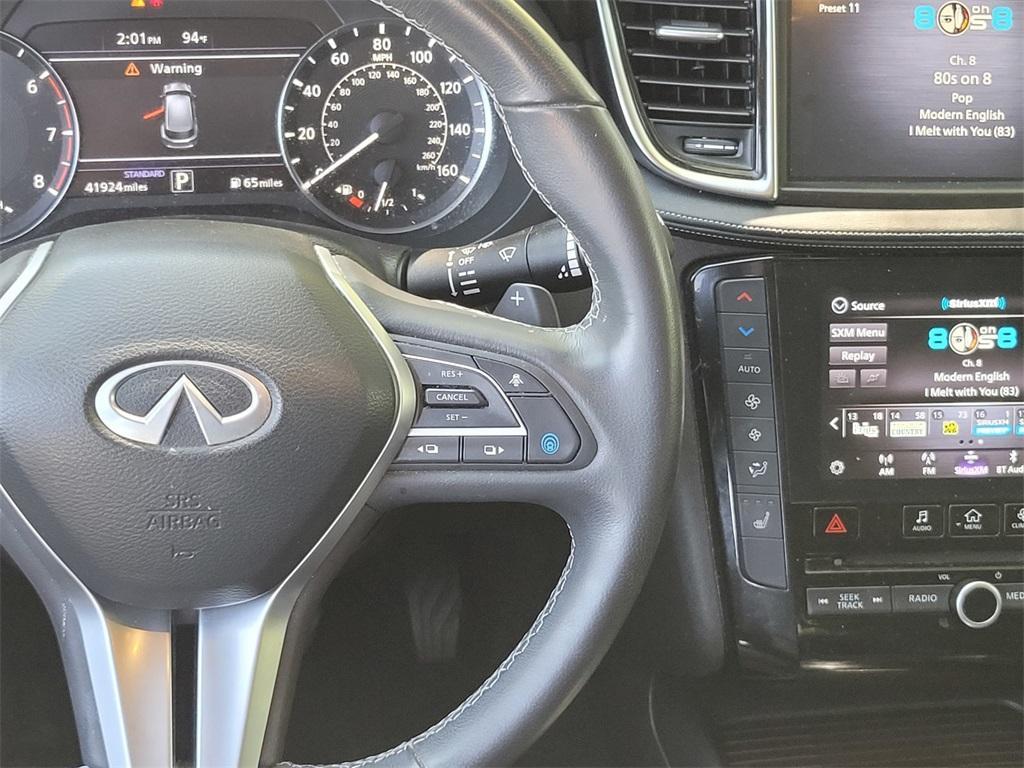 used 2021 INFINITI QX50 car, priced at $26,588