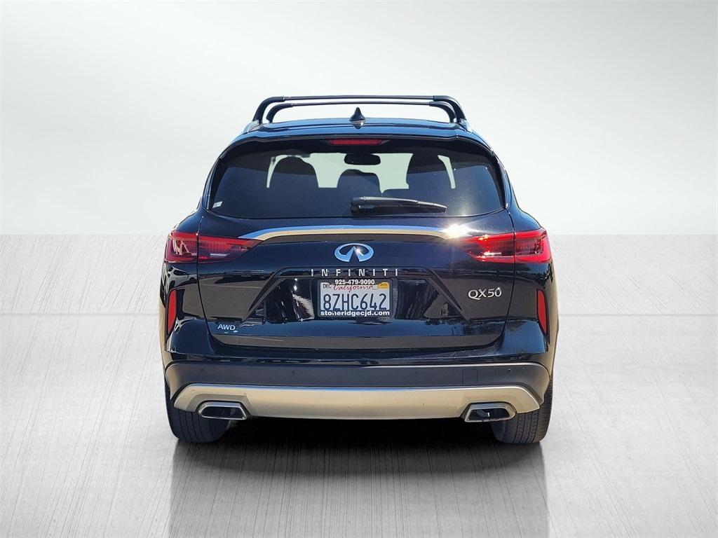 used 2021 INFINITI QX50 car, priced at $26,588