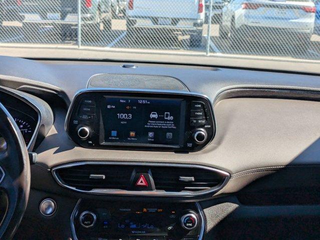 used 2019 Hyundai Santa Fe car, priced at $17,275