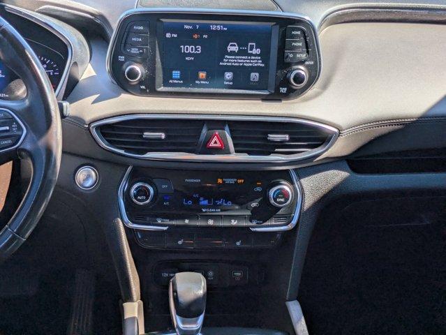 used 2019 Hyundai Santa Fe car, priced at $17,275