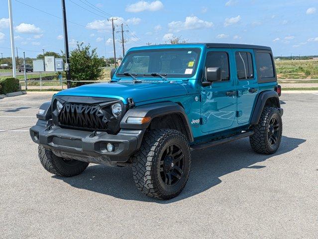 used 2020 Jeep Wrangler Unlimited car, priced at $26,521