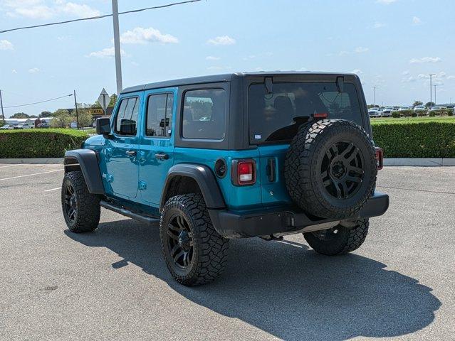 used 2020 Jeep Wrangler Unlimited car, priced at $26,521