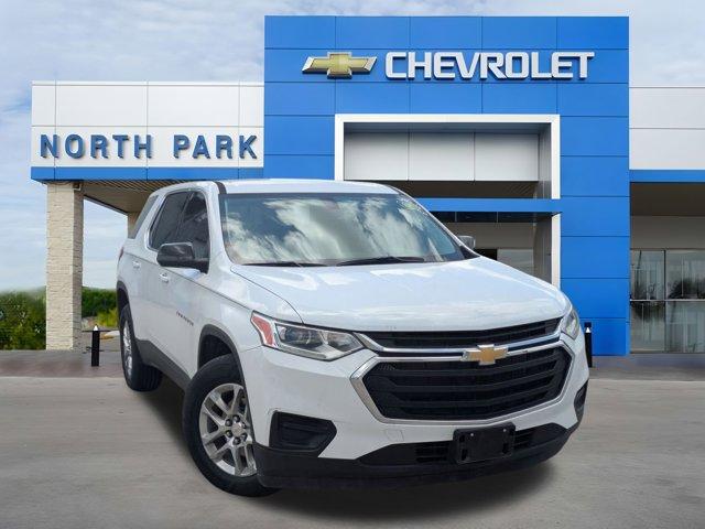 used 2021 Chevrolet Traverse car, priced at $25,186