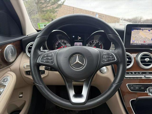 used 2015 Mercedes-Benz C-Class car, priced at $12,995