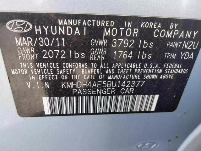 used 2011 Hyundai Elantra car, priced at $5,995