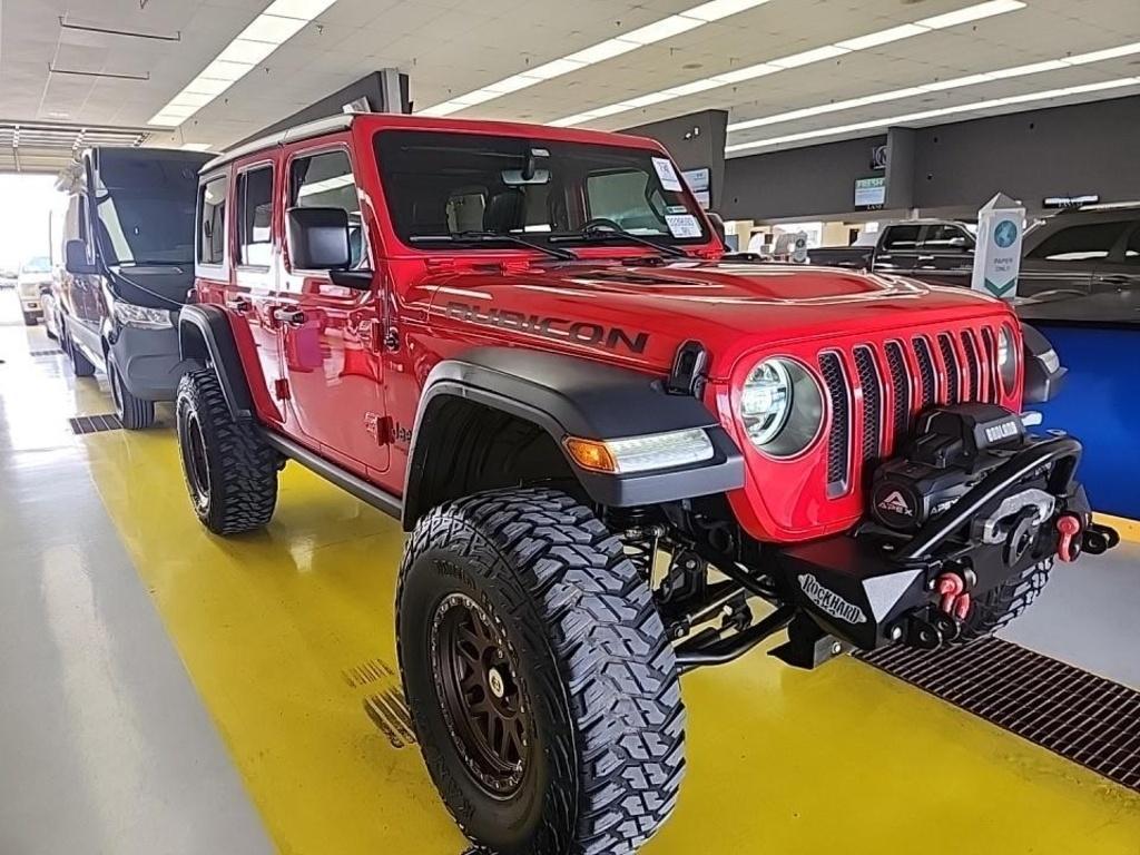 used 2020 Jeep Wrangler Unlimited car, priced at $42,875