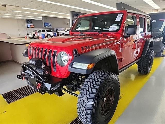 used 2020 Jeep Wrangler Unlimited car, priced at $42,875