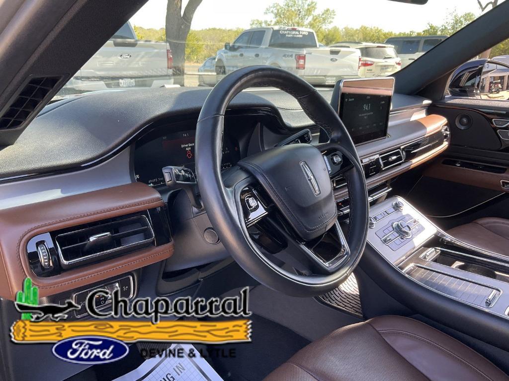 used 2022 Lincoln Aviator car, priced at $40,950