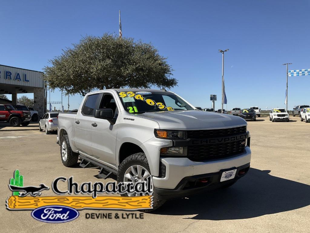 used 2021 Chevrolet Silverado 1500 car, priced at $30,750