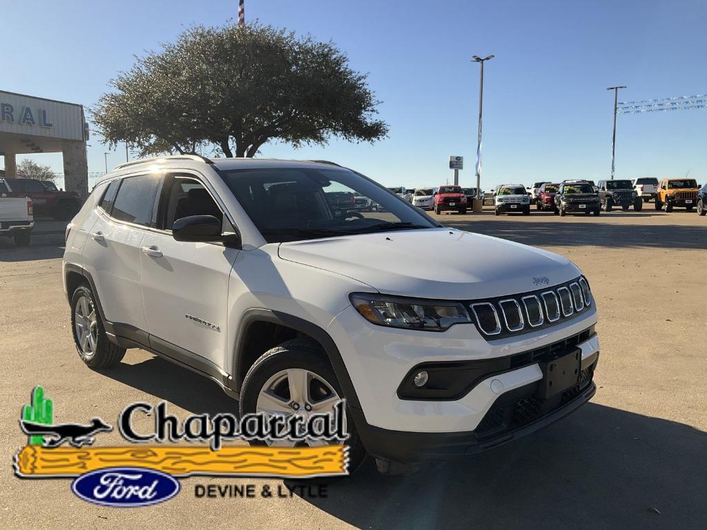 used 2022 Jeep Compass car, priced at $24,560