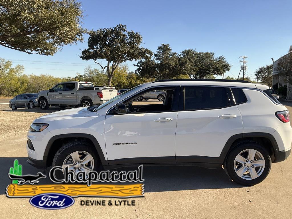 used 2022 Jeep Compass car, priced at $24,560