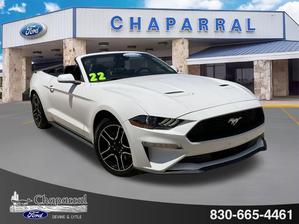 used 2022 Ford Mustang car, priced at $24,899
