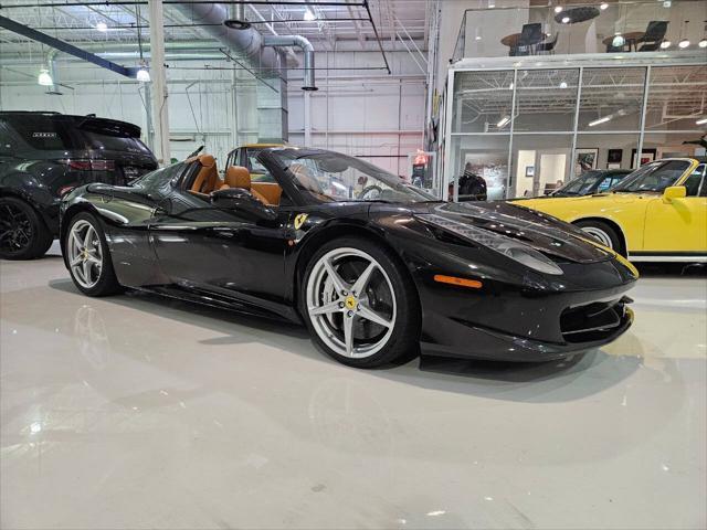 used 2012 Ferrari 458 Spider car, priced at $209,920