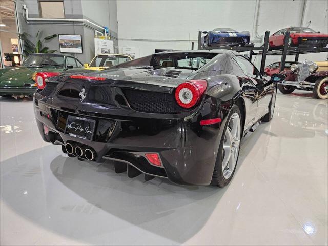 used 2012 Ferrari 458 Spider car, priced at $209,920