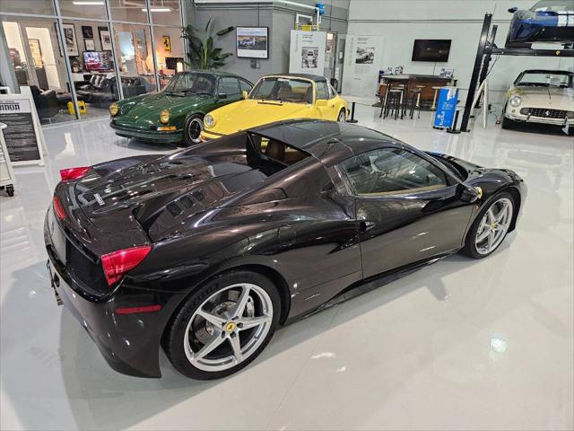 used 2012 Ferrari 458 Spider car, priced at $209,920