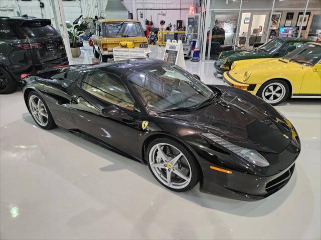 used 2012 Ferrari 458 Spider car, priced at $209,920