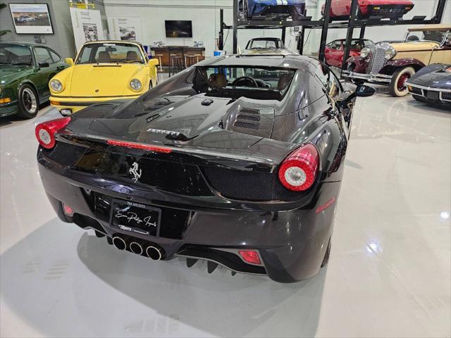 used 2012 Ferrari 458 Spider car, priced at $209,920