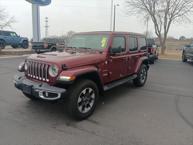 used 2021 Jeep Wrangler Unlimited car, priced at $35,890