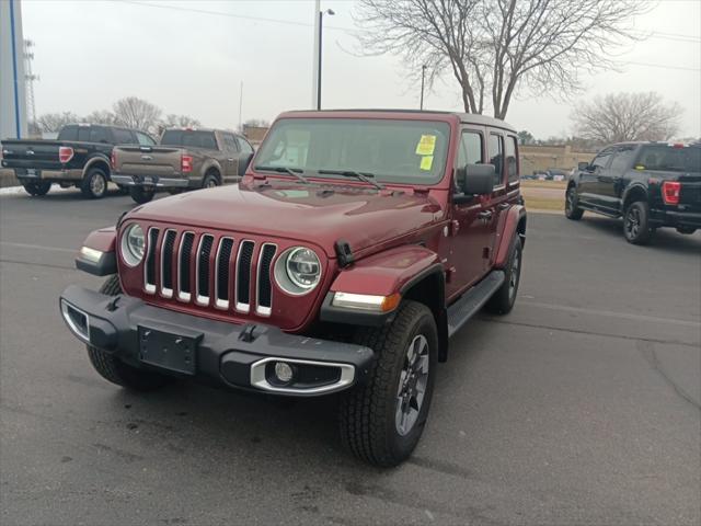 used 2021 Jeep Wrangler Unlimited car, priced at $35,890