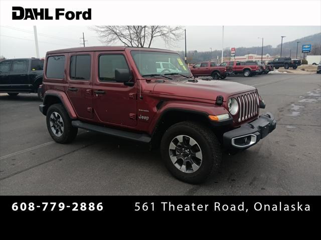 used 2021 Jeep Wrangler Unlimited car, priced at $35,890