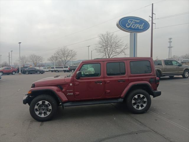 used 2021 Jeep Wrangler Unlimited car, priced at $35,890