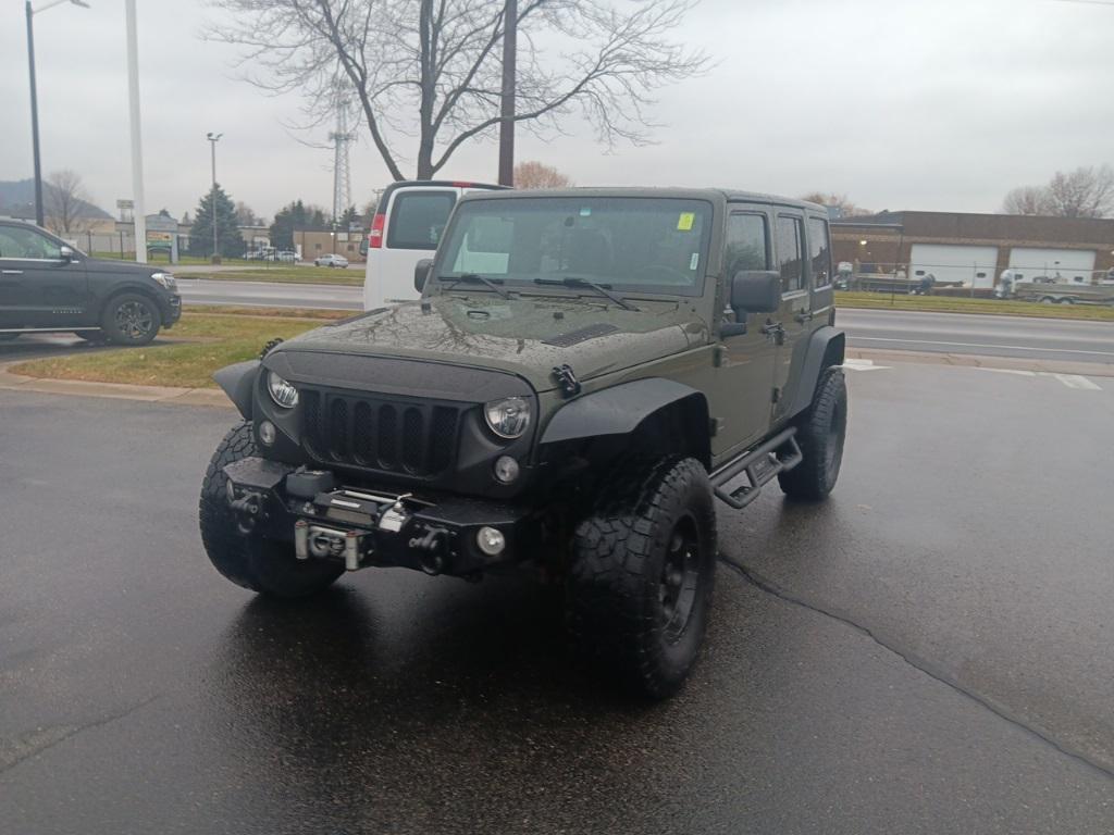 used 2015 Jeep Wrangler Unlimited car, priced at $14,300