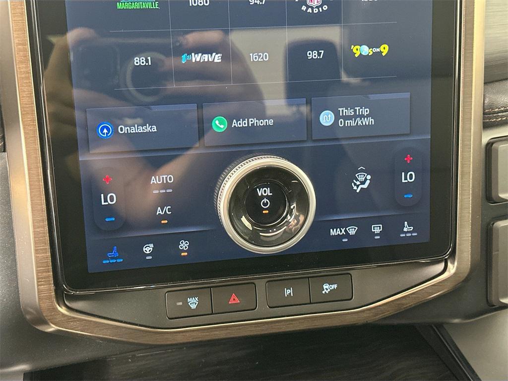 new 2025 Ford F-150 Lightning car, priced at $76,900