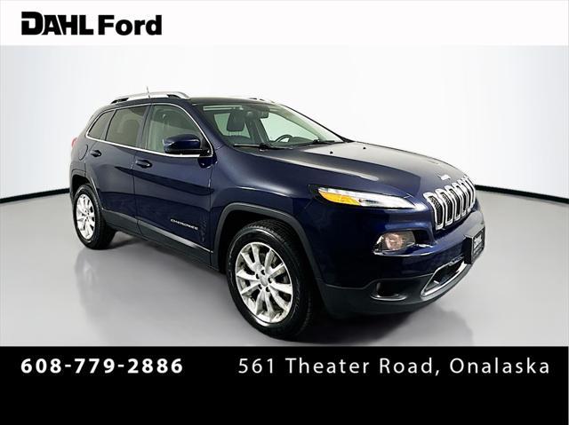 used 2016 Jeep Cherokee car, priced at $9,780