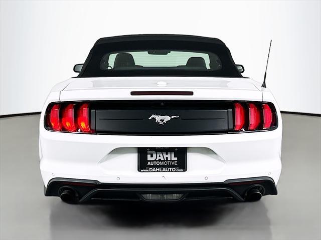 used 2022 Ford Mustang car, priced at $22,790