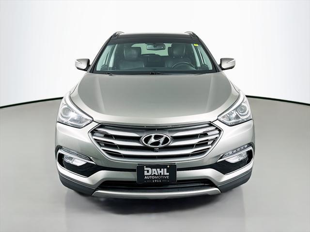 used 2018 Hyundai Santa Fe Sport car, priced at $17,990