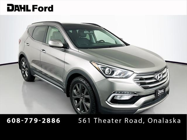 used 2018 Hyundai Santa Fe Sport car, priced at $17,990