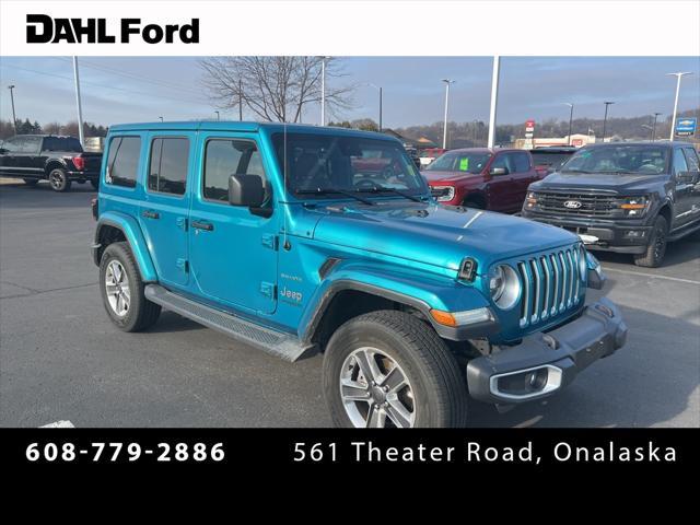 used 2020 Jeep Wrangler Unlimited car, priced at $27,990