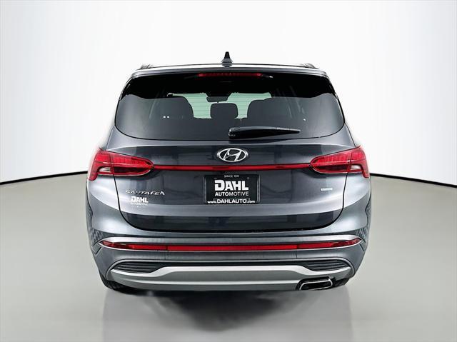 used 2022 Hyundai Santa Fe car, priced at $24,990