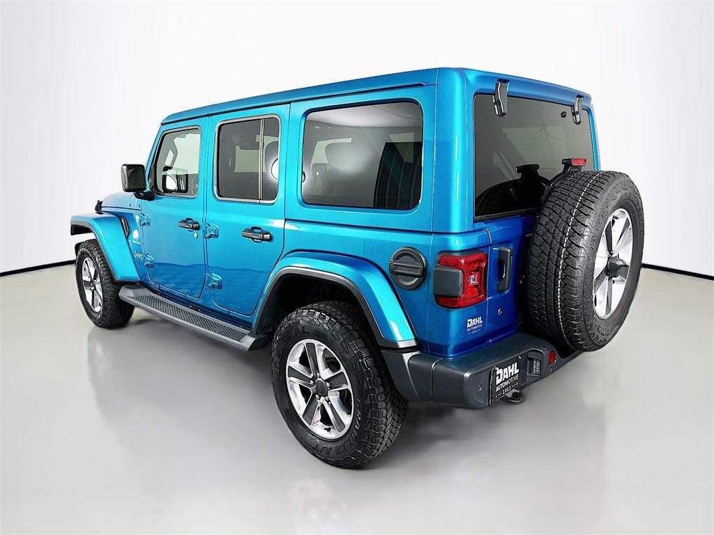 used 2020 Jeep Wrangler Unlimited car, priced at $25,000