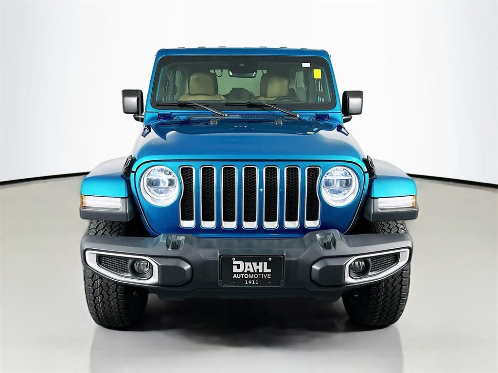 used 2020 Jeep Wrangler Unlimited car, priced at $25,000