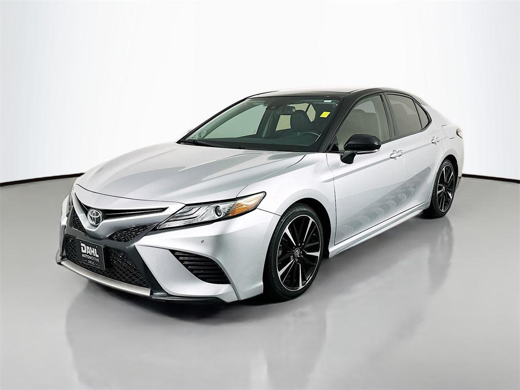 used 2018 Toyota Camry car, priced at $20,000