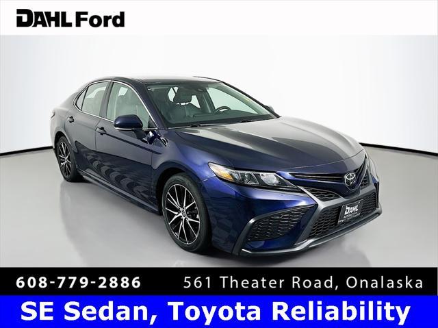 used 2022 Toyota Camry car, priced at $22,500