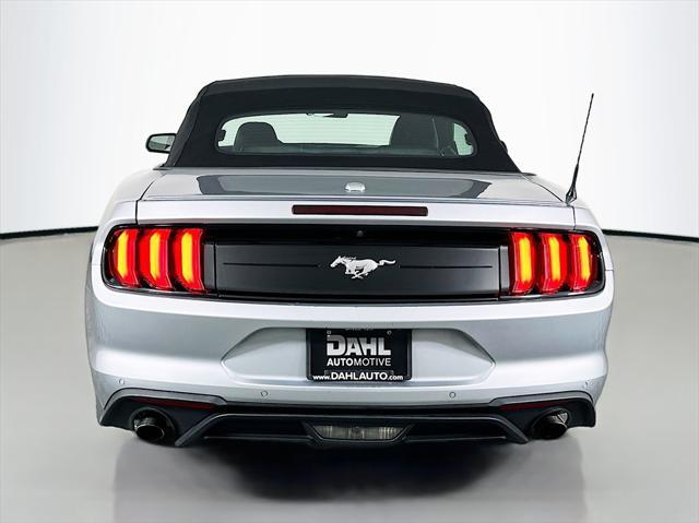 used 2022 Ford Mustang car, priced at $21,790