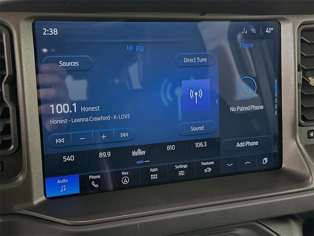 new 2025 Ford Bronco car, priced at $57,700