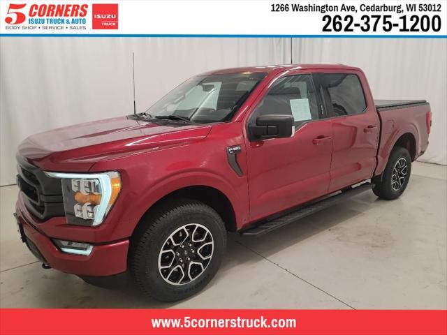 used 2022 Ford F-150 car, priced at $35,100