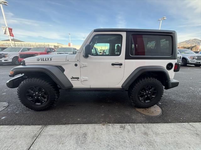 used 2022 Jeep Wrangler car, priced at $30,795