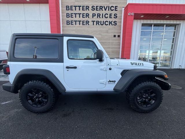 used 2022 Jeep Wrangler car, priced at $30,795