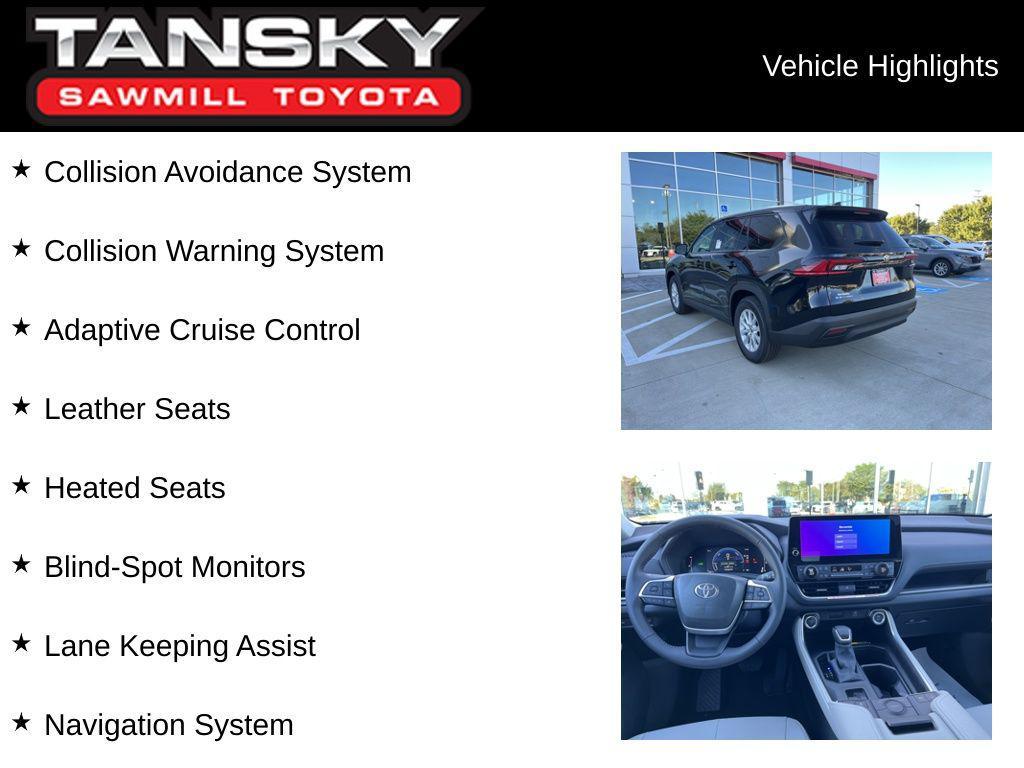new 2026 Toyota Grand Highlander Hybrid car, priced at $50,713