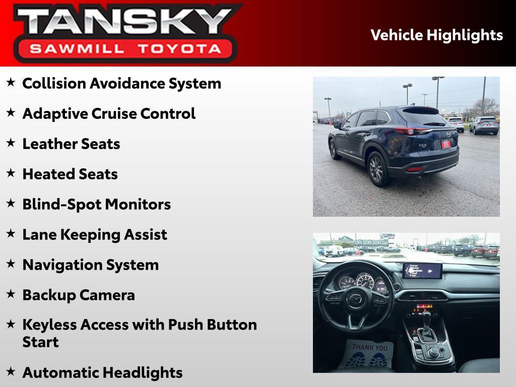 used 2022 Mazda CX-9 car, priced at $22,189