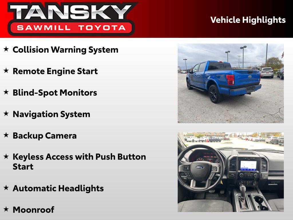 used 2020 Ford F-150 car, priced at $17,639