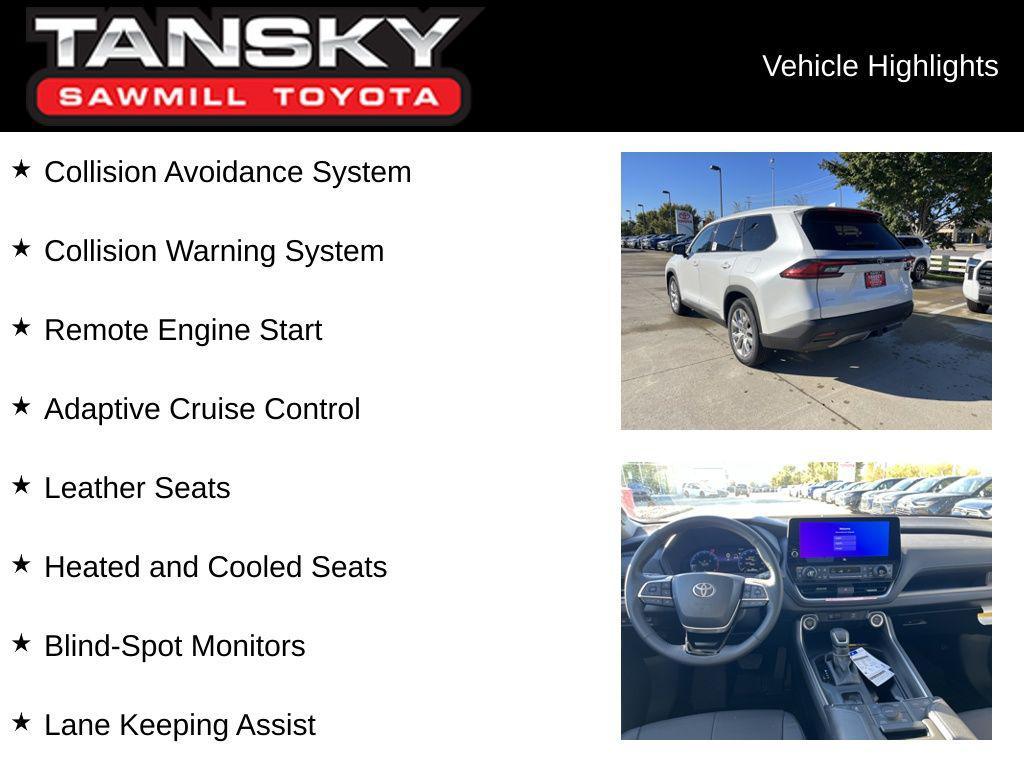 new 2026 Toyota Grand Highlander car, priced at $56,493