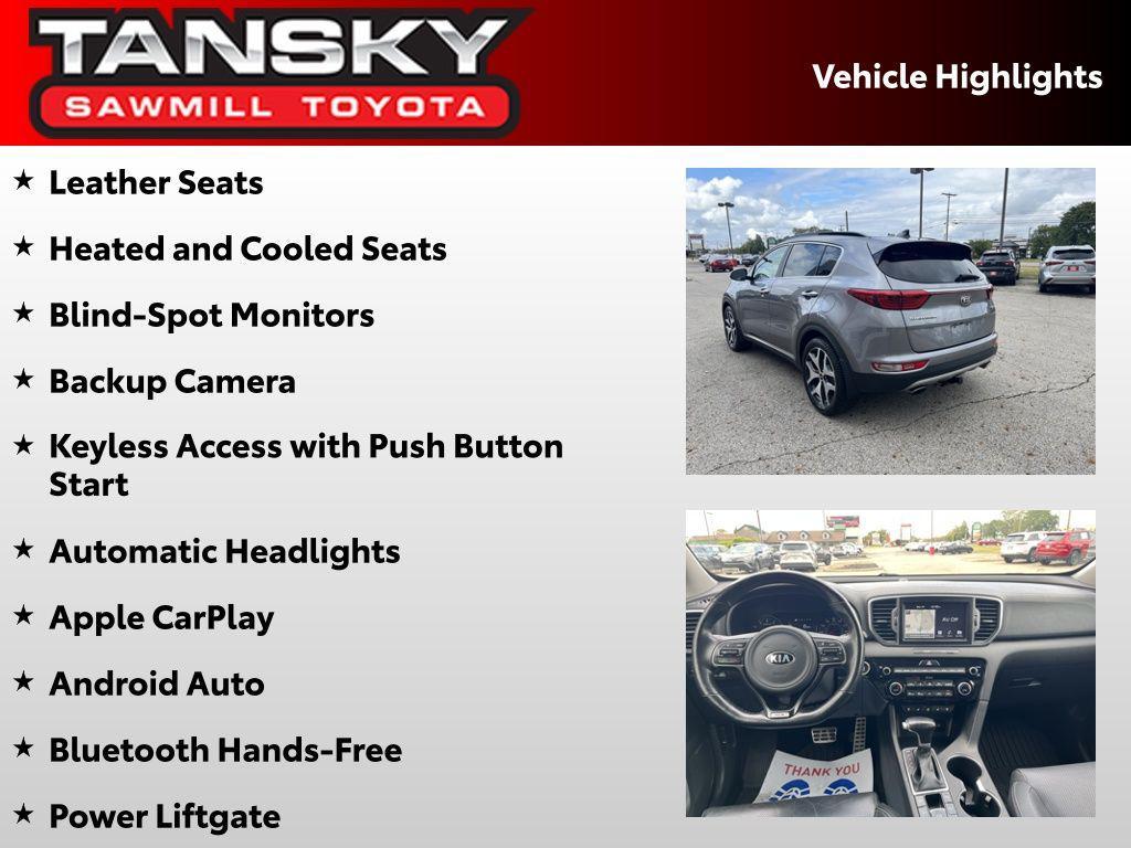 used 2018 Kia Sportage car, priced at $14,821