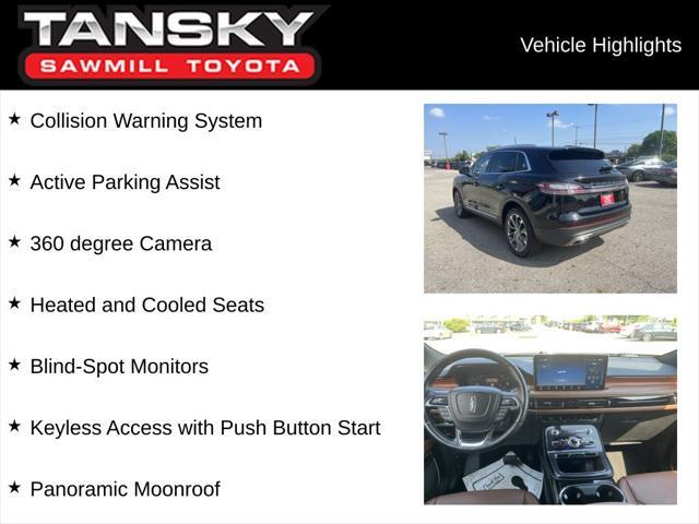 used 2023 Lincoln Nautilus car, priced at $40,444