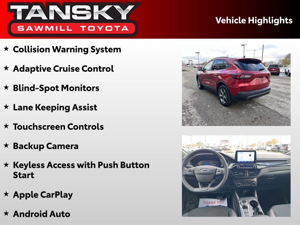 used 2025 Ford Escape car, priced at $27,403