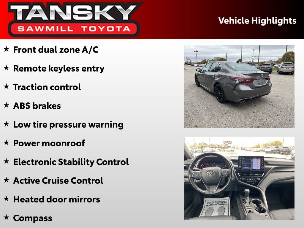 used 2023 Toyota Camry car, priced at $26,933